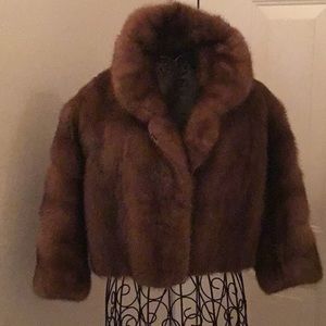 AUTHENTIC VINTAGE MADISON FURS MINK FUR JACKET